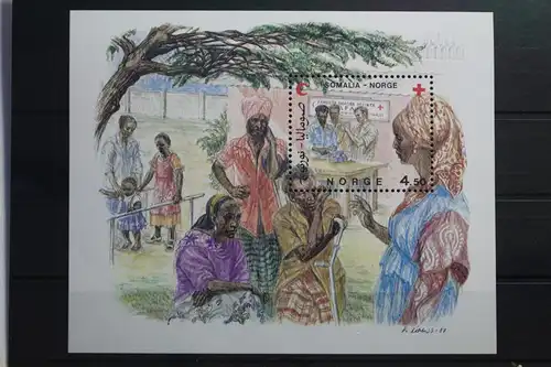 Norwegen Block 7 mit 968 postfrisch #VF010