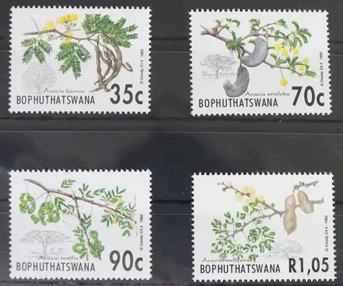 Südafrika Bophuthatswana 281-284 postfrisch #VE274