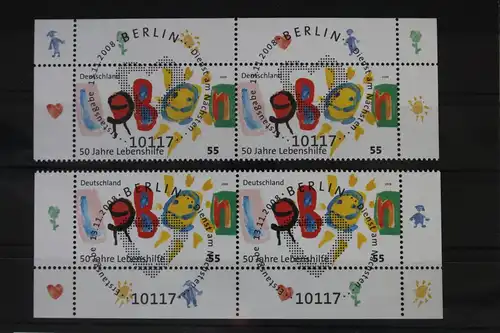 BRD 2702 gestempelt mit allen vier Eckenrändern #VE466