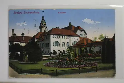 AK Seebad Swinemünde Kurhaus 1913 #PI946