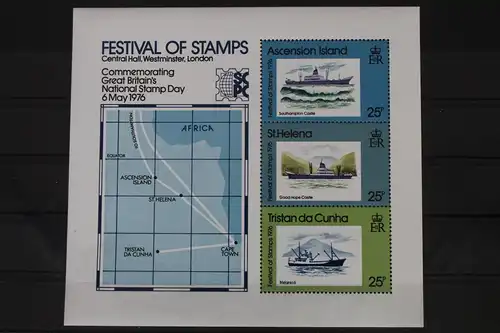 Ascension Block 9 postfrisch #VC790