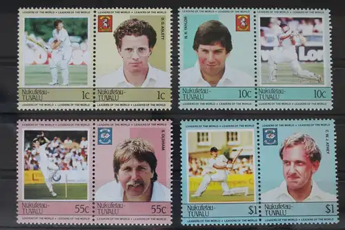 Tuvalu 23-30 postfrisch als 4 Paare #VD163