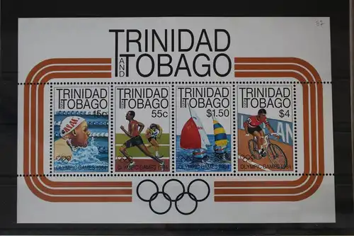 Trinidad und Tobago Block 37 mit 499-502 postfrisch #VD181