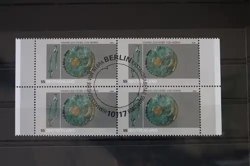 BRD 2695 gestempelt als 4er Einheit #VF100