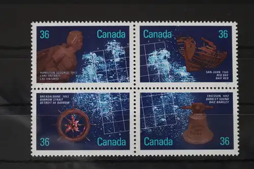 Kanada 1054-1057 postfrisch als Viererblock #VF285