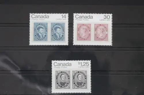Kanada 691-693 postfrisch als 3 Paare #VF315