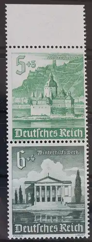 Deutsches Reich Zd S258 postfrisch Zusammendruck ungefaltet #VG380
