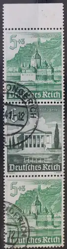 Deutsches Reich Zd S259 gestempelt Zusammendruck ungefaltet #VG397