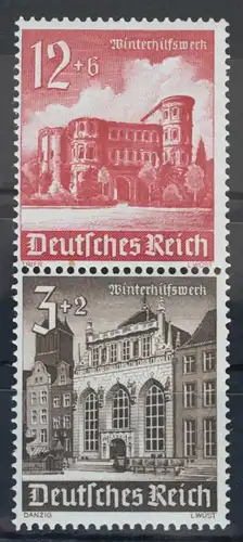 Deutsches Reich Zd S266 postfrisch Zusammendruck ungefaltet #VG445