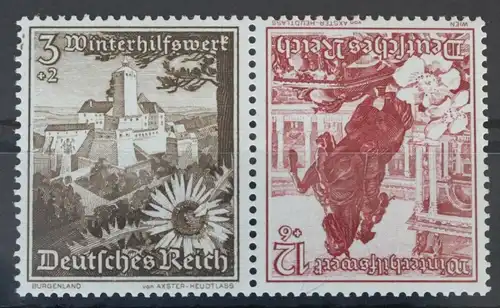 Deutsches Reich Zd K34 postfrisch Zusammendruck ungefaltet #VG264