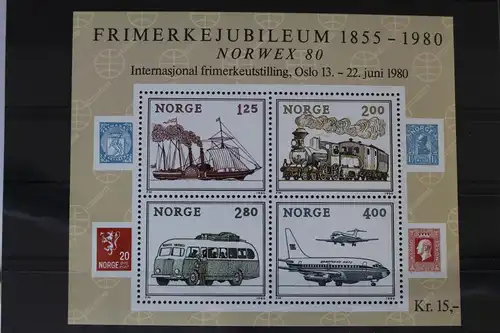 Norwegen Block 3 mit 817-820 postfrisch #VD106