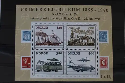 Norwegen Block 3 mit 817-820 postfrisch #VD107