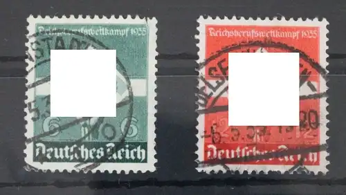 Deutsches Reich 571-572 gestempelt #VF549
