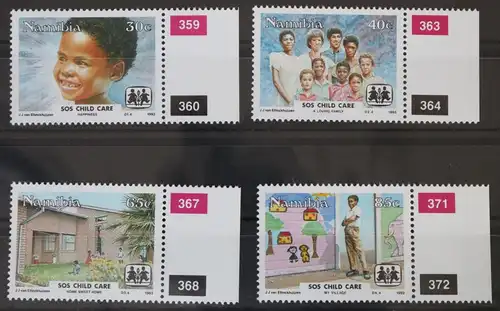 Namibia 747-750 postfrisch #VD170