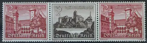 Deutsches Reich Zd W147 postfrisch Zusammendruck ungefaltet #VG349