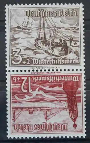 Deutsches Reich Zd SK31 postfrisch Zusammendruck ungefaltet #VG198