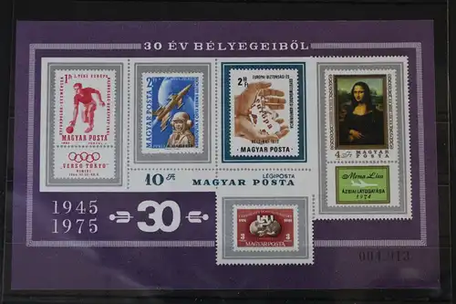 Ungarn Block 114 mit 3059B postfrisch #VD062