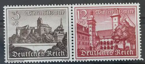 Deutsches Reich Zd W144 postfrisch Zusammendruck ungefaltet #VG323