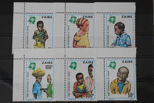 Zaire 613-618 postfrisch #VJ008