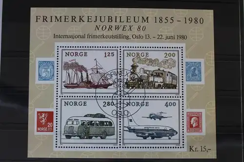 Norwegen Block 3 mit 817-820 gestempelt #VD112
