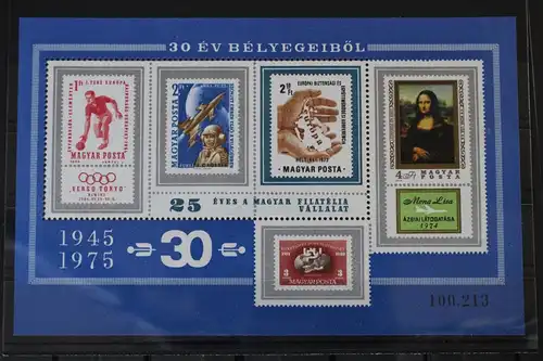 Ungarn Block 114 mit 3059 postfrisch #VD061