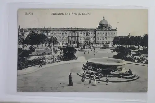 AK Berlin Lustgarten u. Köngl. Schloss 1918 #PI979