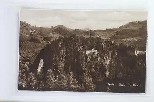 AK Oybin Blick von der Bastei 1928 #PI963