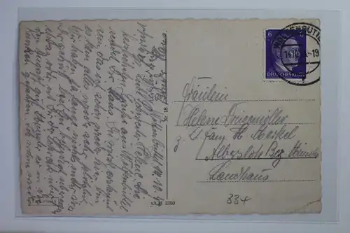 AK Wolfenbüttel Lessinghaus mit Bibliothek 1943 #PI970