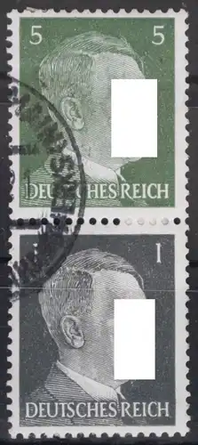 Deutsches Reich Zd S270 gestempelt Zusammendruck ungefaltet #VG670