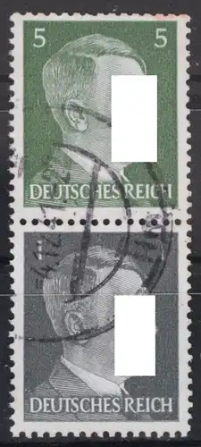 Deutsches Reich Zd S270 gestempelt Zusammendruck ungefaltet #VG673