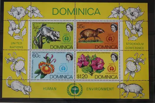 Dominica Block 13 mit 337-340 postfrisch #VD187