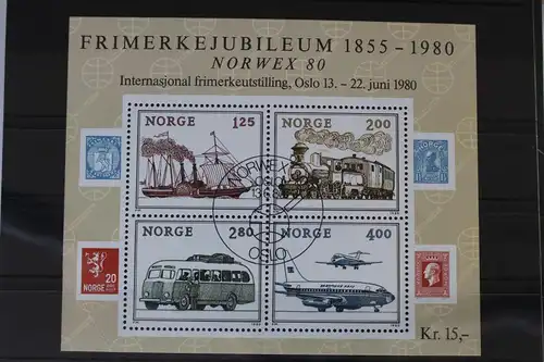 Norwegen Block 3 mit 817-820 gestempelt #VD113