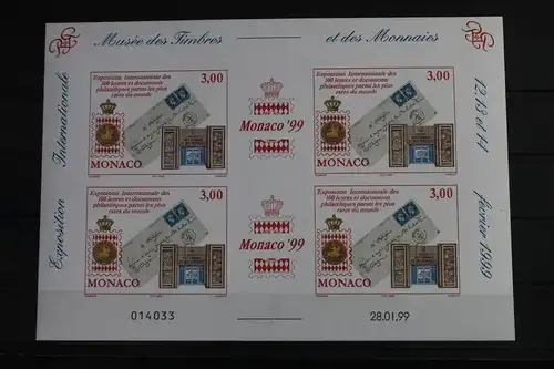 Monaco 2441 postfrisch als Kleinbogen #VJ199