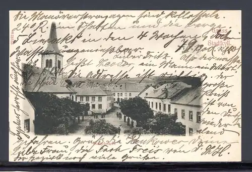 AK Stadtkyll, Eifel Stadtansicht "Hauptmarkt" 1906 #JJ894