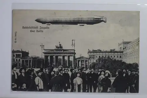 AK Berlin Reichsluftschiff Zeppelin über Berlin #PJ036