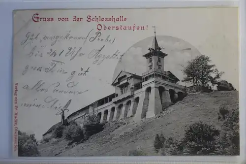 AK Oberstaufen Schlosshalle 1900 #PJ102