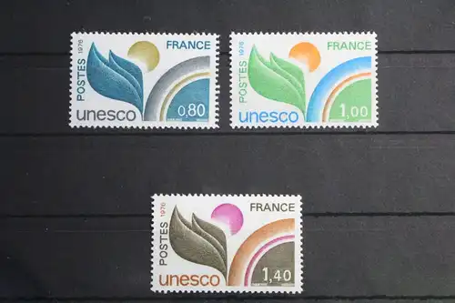 Frankreich Dienstmarken Unesco 16-18 postfrisch #VD463