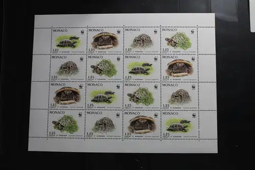 Monaco 2046-2049 postfrisch als Zd-Bogen #VJ601