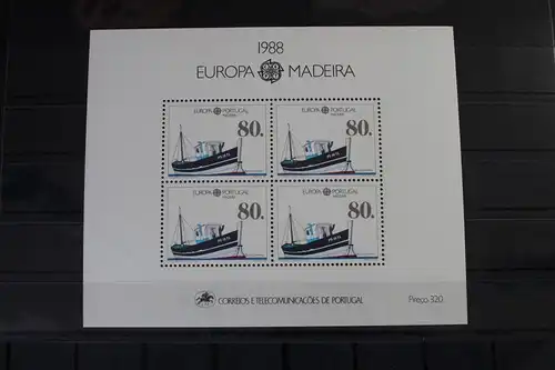 Portugal Madeira Block 9 mit 118 postfrisch #VJ970