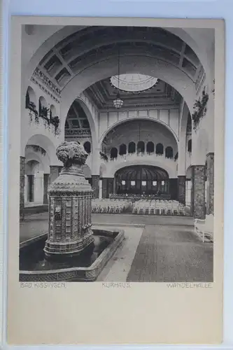 AK Bad Kissingen Kurhaus - Wandelhalle 1924 #PJ085