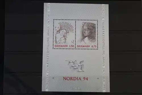 Dänemark Block 8 mit 1023-1024 postfrisch #VI906