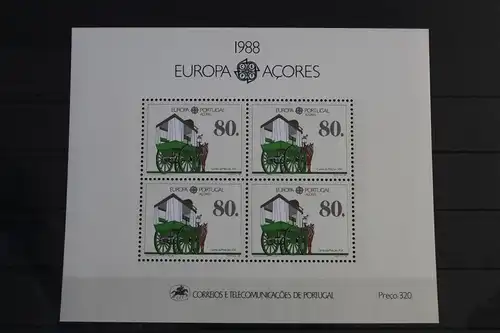 Portugal Azoren Block 9 mit 390 postfrisch #VI953