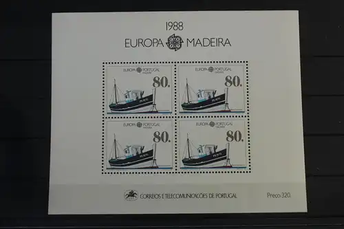Portugal Madeira Block 9 mit 118 postfrisch #VI978