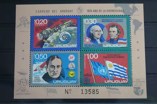 Uruguay Block 26 mit 1359-1362 postfrisch #VK770