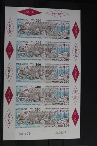 Monaco 2333B-2334B postfrisch als Kleinbogen #VJ184