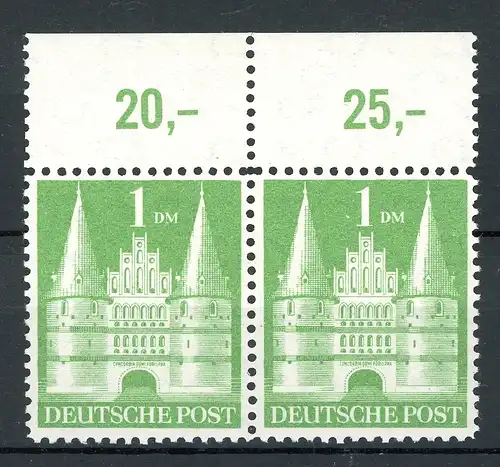 Berlin waag. Paar 97a I Y D Oberrand postfrisch #JJ907