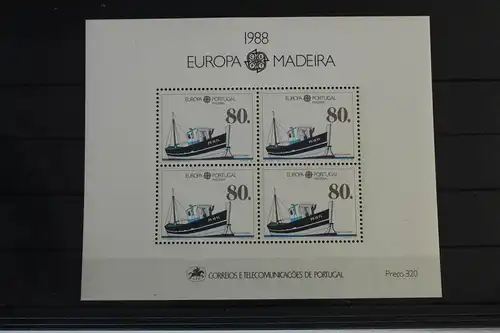 Portugal Madeira Block 9 mit 118 postfrisch #VI977