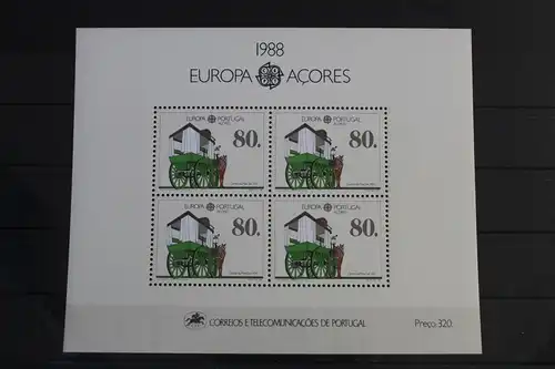 Portugal Azoren Block 9 mit 390 postfrisch #VI954