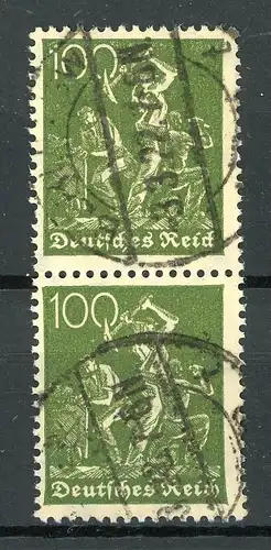 Weimar senkr. Paar 187 b gestempelt geprüft Oechsner + Infla #JJ918