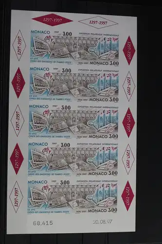 Monaco 2333B-2334B postfrisch als Kleinbogen #VJ183